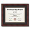 ArtToFrames 12x16 inch Diploma Frame - Framed with Black and Gold Mats, Comes with Regular Acrylic and Wire Hanger for Wall Hanging (D-12x16)